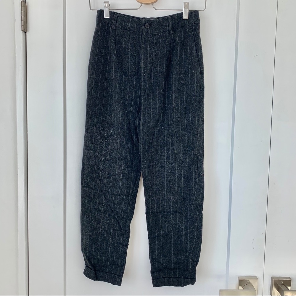 ❗️NEW Zara Charcoal Pinstripe Trousers